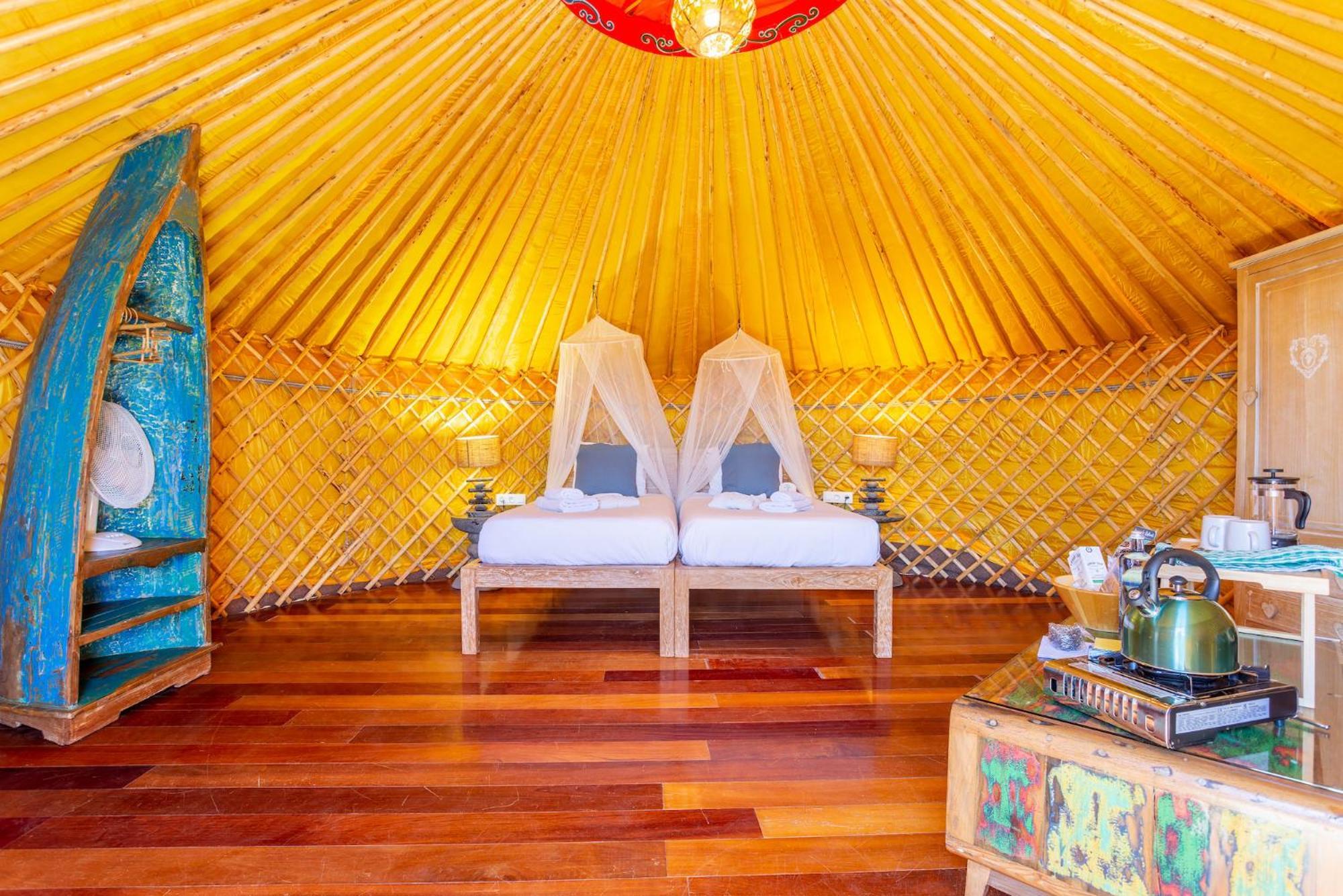 Finca De Arrieta Village - Yurts And Stone Cottages - Shared Pool - Walking Distance To Arrieta Beach - Eco Friendly Tabayesco Ngoại thất bức ảnh