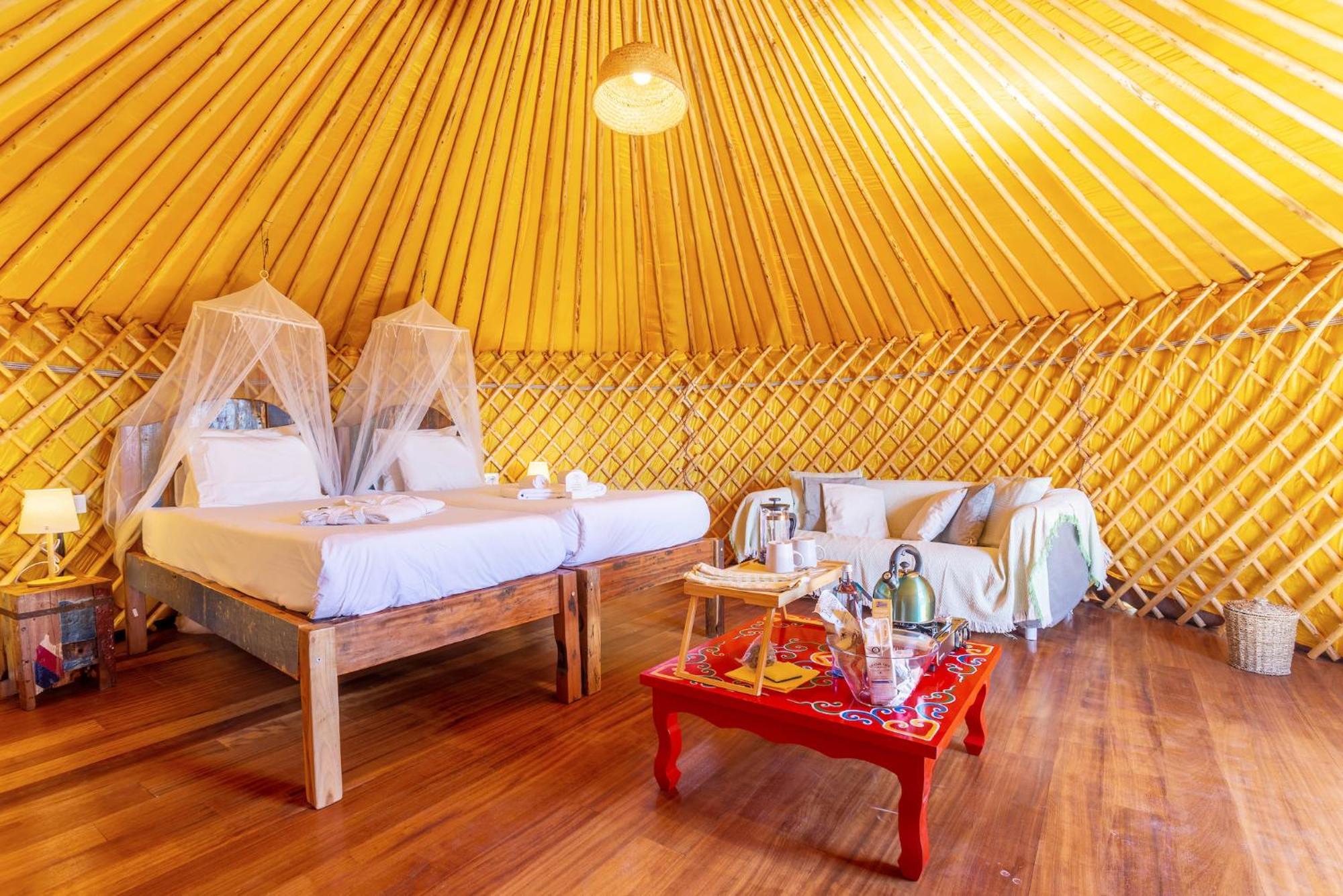Finca De Arrieta Village - Yurts And Stone Cottages - Shared Pool - Walking Distance To Arrieta Beach - Eco Friendly Tabayesco Ngoại thất bức ảnh
