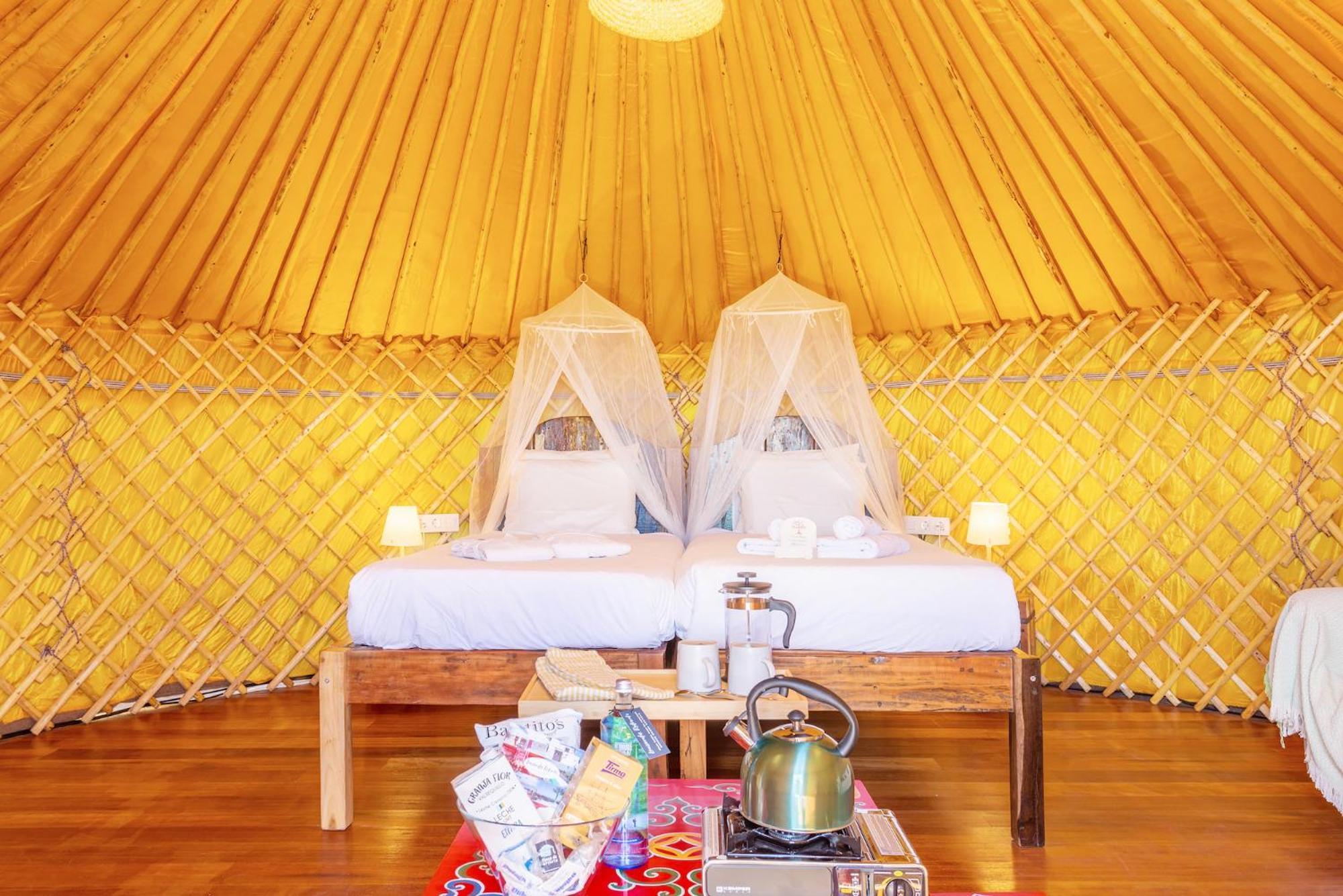 Finca De Arrieta Village - Yurts And Stone Cottages - Shared Pool - Walking Distance To Arrieta Beach - Eco Friendly Tabayesco Ngoại thất bức ảnh