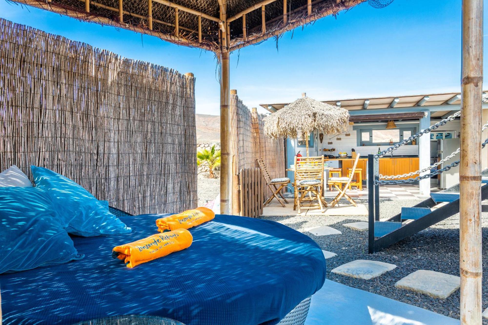 Finca De Arrieta Village - Yurts And Stone Cottages - Shared Pool - Walking Distance To Arrieta Beach - Eco Friendly Tabayesco Ngoại thất bức ảnh