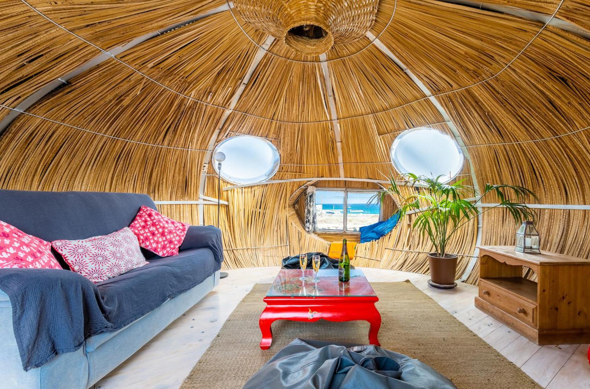 Finca De Arrieta Village - Yurts And Stone Cottages - Shared Pool - Walking Distance To Arrieta Beach - Eco Friendly Tabayesco Ngoại thất bức ảnh