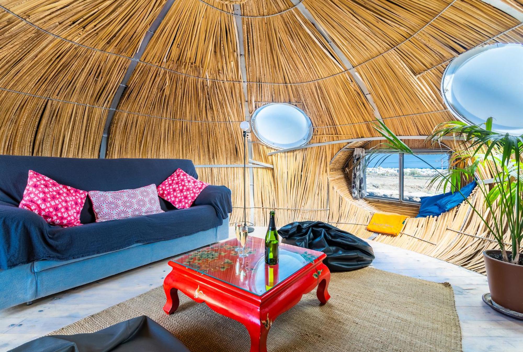 Finca De Arrieta Village - Yurts And Stone Cottages - Shared Pool - Walking Distance To Arrieta Beach - Eco Friendly Tabayesco Ngoại thất bức ảnh
